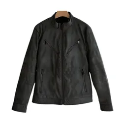 Áo Khoác Da Nam Karl Lagerfeld Jacket F0202 - CHA Màu Ghi Đậm Size M