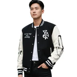 Áo Khoác Nam DISCLAIMER D3Y22T00C-Q11 Màu Đen Trắng Size XS