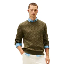 Áo Len Nam Tommy Hilfiger XM05667 - 251 Màu Xanh Rêu Size XS