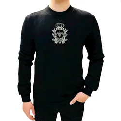 Áo Nỉ Sweater Nam Dolce & Gabbana D&G Sweatshirt G9IP8Z Màu Đen Size 44