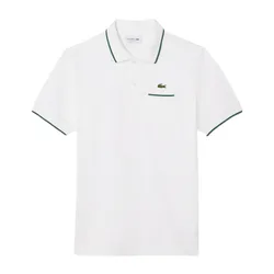 Áo Polo Nam Lacoste Classic Fit Pocket Accent L.12.12 PH9838 737 Màu Trắng Size 3
