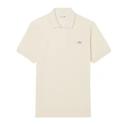Áo Polo Nam Lacoste Men's Classic Fit Embroidery Detail Piqué  PH5465 XFJ Màu Kem Size 3