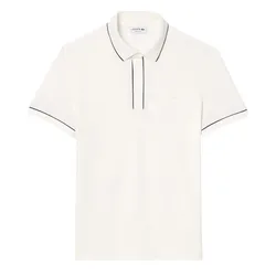 Áo Polo Nam Lacoste Men's Regular Fit Paris Stretch Piqué PH8184 70V Màu Trắng Size 4