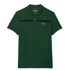 Áo Polo Nam Lacoste Men's Ultra Dry Badge Accent Tennis Heritage DH8960 KCD Màu Vàng Size 4