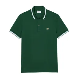 Áo Polo Nam Lacoste Regular Fit Trim Accent L.12.12 PH9875 132 Màu Xanh Lá Size 3