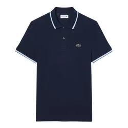 Áo Polo Nam Lacoste Regular Fit Trim Accent L.12.12 PH9875 166 Màu Xanh Navy Size 4