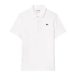 Áo Polo Nam Lacoste Regular Fit UV Protect Golf Polo Shirt DH8915 001 Màu Trắng Size 3