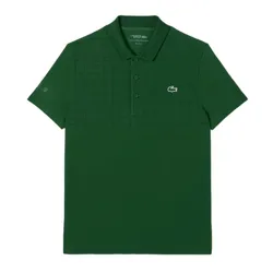 Áo Polo Nam Lacoste Tennis X Novak Djokovic Shirt DH4777 132 Màu Xanh Green Size 3