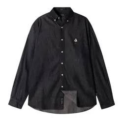 Áo Sơ Mi Nam WHOAU Steve Denim Shirts WHYJF4823U Màu Đen