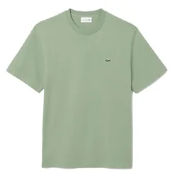Áo Thun Nam Lacoste Men's Cotton TShirt Green TH7318 S86 Màu Xanh Lá Size 3