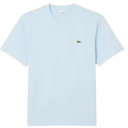Áo Thun Nam Lacoste Men's Cotton TShirt TH7318 T01 Màu Xanh Nhạt Size 3