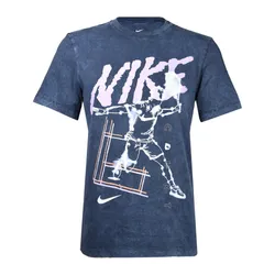 Áo Thun Nam Nike Court Graphic Tee Tshirt HJ3454-451 Màu Xanh Size S