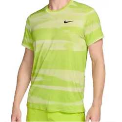 Áo Thun Nam Nike Men's Court DF ADV Printed Top FQ2088-751 Màu Xanh Lá Mạ Size S