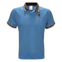 Áo Polo Nam Nike Men's Tennis Polo Court Heritage FQ2101-429 Màu Xanh Blue Size S