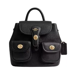 Balo Nữ Coach Hadley Backpack CBH09 Màu Đen