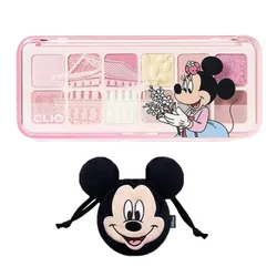 Bảng Phấn Mắt 12 Ô Clio Pro Eye Palette Air Limited 104 Gyeonghoeru Flower Festival + Tặng Kèm Túi Mickey