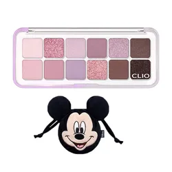Bảng Phấn Mắt 12 Ô Clio Pro Eye Palette Air Limited 105 Deoksugung Stone Wall Road + Tặng Kèm Túi Mickey