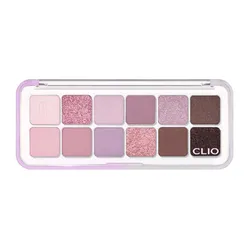 Bảng Phấn Mắt 12 Ô Clio Pro Eye Palette Air Tone 105 Deoksugung Stone Wall Road