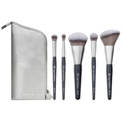 Bộ Cọ Trang Điểm BK Beauty Angie Hot & Flashy Travel Brush Set 5 Cây (Kèm Túi)