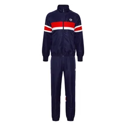 Bộ Quần Áo Nam Sergio Tacchini Board Tracksuit Survetement Dark Blue 38836 Màu Xanh Blue Size XS