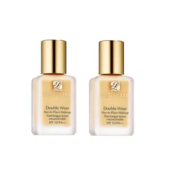 Combo 2 Lọ Kem Nền Estée Lauder Double Wear Stay In Place Makeup Teint Longue Tenue Intransférable SPF 10/PA++ Tone 1W1 Bone 5ml x 2