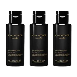 Combo 3 Chai Dầu Tẩy Trang Làm Sạch Da Shu Uemura&nbsp;Black Cleansing Oil 50ml x 3
