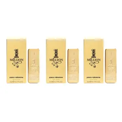 Combo 3 Chai Nước Hoa Nam Paco Rabanne 1 Million Eau De Toilette 5ml x 3