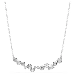Dây Chuyền Nữ Swarovski Constella Necklace Mixed Cuts, White, Rhodium Plated 5722473 Màu Bạc