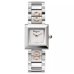 Đồng Hồ Nữ Salvatore Ferragamo Square Watch 19mm SFYC00521 Màu Bạc