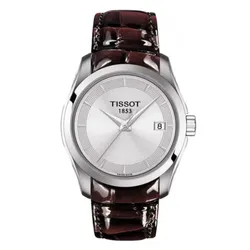 Đồng Hồ Nữ Tissot Couturier T035.210.16.031.03 - Sang Trọng Màu Nâu Bạc, Kích Thước 32mm, Chất Liệu Thép Không Gỉ và Kính Sapphire