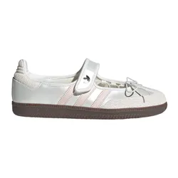 Giày Bệt Nữ Adidas Samba Jane Cloud White Pink JR4482 Màu Trắng Hồng Size 38