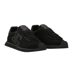 Giày Sneaker Nam Dolce & Gabbana DG Cushion Mixed-material All Black CS2288 A5355 8B956 Màu Đen Size 40