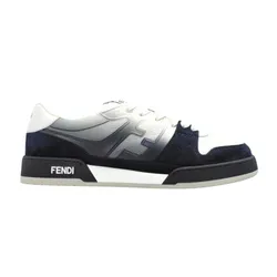 Giày Sneaker Nam Fendi White/Navy Blue "Match" Sports 7E1688 AWCS F1V8K Phối Màu Size 6