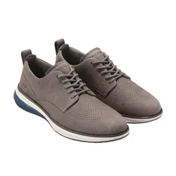 Giày Tây Nam Cole Haan ØriginalGrand Energyweave Perforated Plain Toe Oxfords C40559 Màu Xám Nhạt Size 40