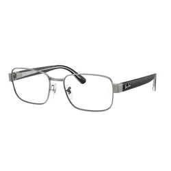 Gọng Kính Unisex Rayban Eyeglasses 0RX6529 250254 Màu Bạc/Đen
