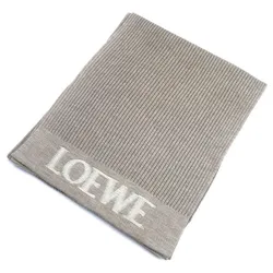 Khăn Quàng Cổ Loewe Para Mujeres Màu Xám