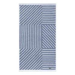 Khăn Tắm Lacoste Guethary Hand Towel 4000000304 Denim Màu Xanh Denim