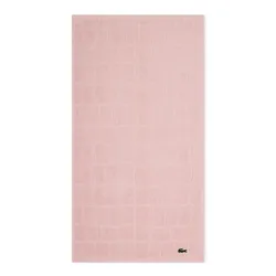 Khăn Tắm Lacoste Heritage Croc Scale Cotton Hand Towel 55268-LACTWL1-013 Light Pink Màu Hồng