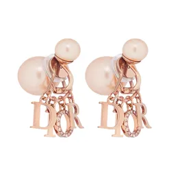 Khuyên Tai Nữ Dior&nbsp;Tribales Clip-On Earrings Màu Vàng Hồng