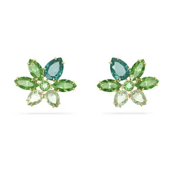 Khuyên Tai Nữ Swarovski Gema Stud Earrings 5658400 Màu Xanh