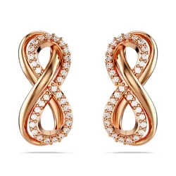 Khuyên Tai Nữ Swarovski Hyperbola Stud Earrings 5684085 Màu Vàng Hồng