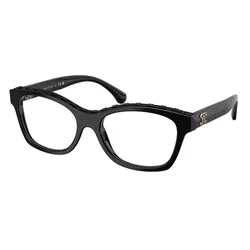 Kính Mắt Cận Chanel Eyeglasses 0CH3482 C888 Màu Đen