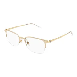 Kính Mắt Cận Nam Montblanc MB0234OK - 001 Gold Eyeglasses Man Màu Vàng Gold
