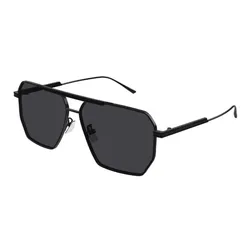 Kính Mát Nam Bottega Veneta Sunglasses BV1012 001 Màu Xám/Đen