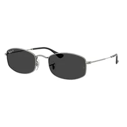 Kính Mát Unisex Rayban Polarized Sunglasses 0RB3832 004/4855 Màu Xám/Bạc