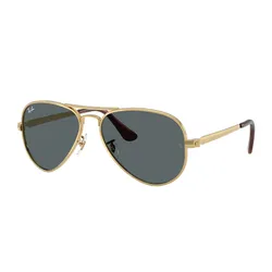 Kính Mát Unisex Rayban Sunglasses 0RB3925 001/R562 Màu Xanh/Gold