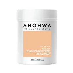 Mặt Nạ Ủ Hỗ Trợ Làm Sáng Da Ahohwa Tone-Up Brightening Cream Mask 500g