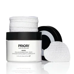 Miếng Bông Tẩy Tế Bào Chết Priori Q+Sod Enlightening Peel Pads 30 Miếng