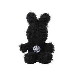 Móc Khóa Acmé De La Vie Fuzzy Rabbit Doll Key Ring Black ADLV-24SS-ACKYFR-BLK Màu Đen