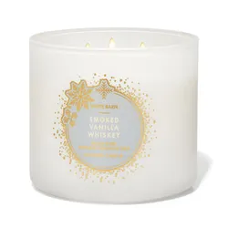 Nến Thơm Bath & Body Works Smoked Vanilla Whiskey 3-Wick Candle 411g